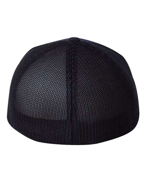 Flexfit 6511 Trucker Cap - Dark Navy - back
