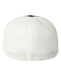 Flexfit 6511 Trucker Cap - Navy/ White - back