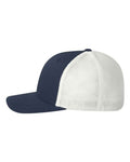 Flexfit 6511 Trucker Cap - Navy/ White - side