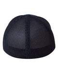Flexfit 6511 Trucker Cap - Navy - back