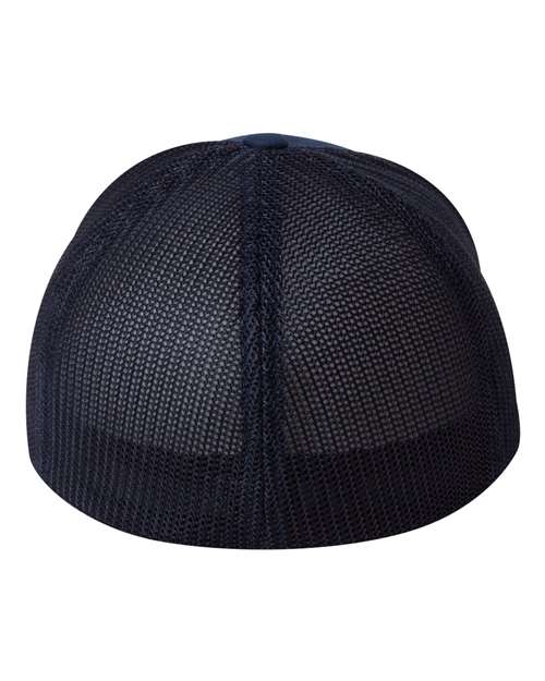 Flexfit 6511 Trucker Cap - Navy - back