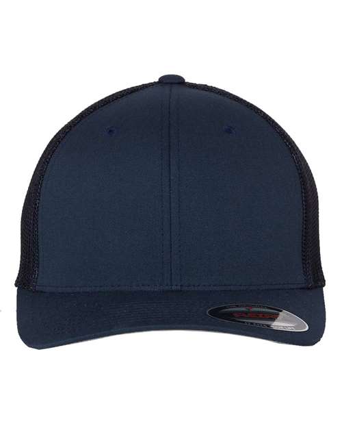 Flexfit 6511 Trucker Cap - Navy - front