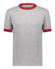 Athletic Heather/ Red