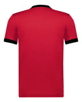 Augusta Sportswear 710 Unisex 50/50 Ringer T-Shirt - Red/ Black - back