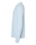 Bella+Canvas 3501 Unisex Jersey Long Sleeve Tee - Baby Blue - side