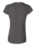 Gildan 64000L Women's Softstyle T-Shirt - Charcoal - back