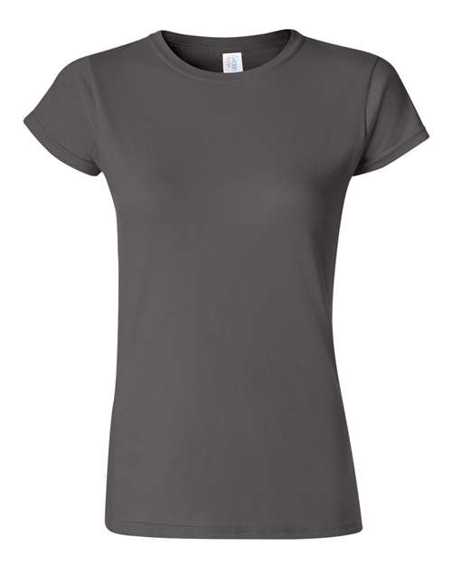 Gildan 64000L Women's Softstyle T-Shirt - Charcoal - front