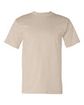 Bayside 5100 Unisex USA-Made Heavyweight T-Shirt - Sand - front