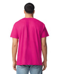 Gildan G300 Heavyweight Cotton T-Shirt - Heliconia - model back