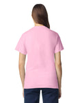 Gildan G300 Heavyweight Cotton T-Shirt - Light Pink - model back