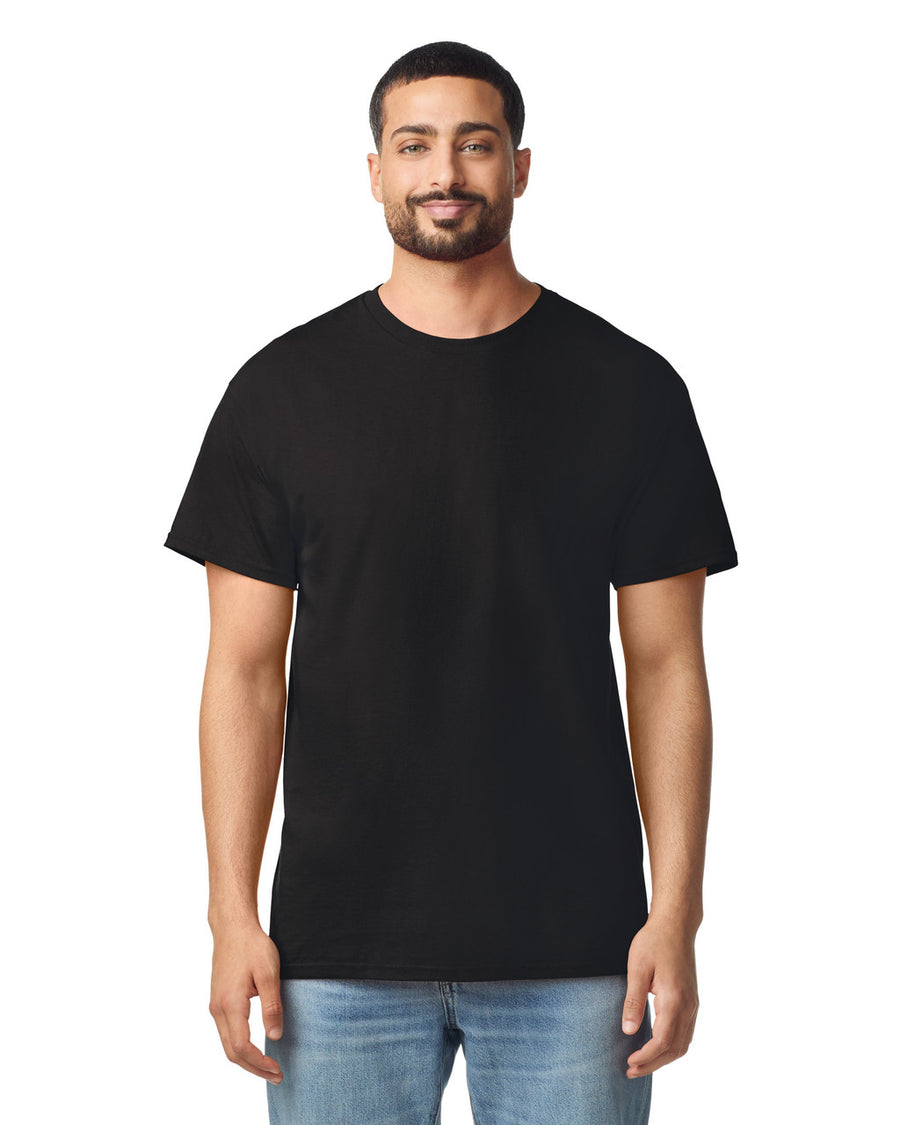 Gildan G300 Heavyweight Cotton T-Shirt - Black - model front