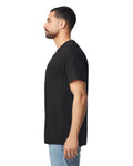 Gildan G300 Heavyweight Cotton T-Shirt - Black - model side