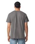 Gildan G300 Heavyweight Cotton T-Shirt - Charcoal - model back