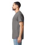 Gildan G300 Heavyweight Cotton T-Shirt - Charcoal - model side