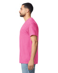 Gildan G300 Heavyweight Cotton T-Shirt - Azalea - model side