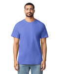 Gildan G300 Heavyweight Cotton T-Shirt - Violet - model front