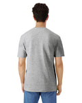 Gildan G300 Heavyweight Cotton T-Shirt - Sport Grey - model back