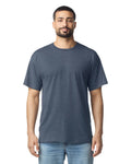 Gildan G300 Heavyweight Cotton T-Shirt - Dark Heather - model front