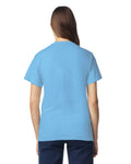 Gildan G300 Heavyweight Cotton T-Shirt - Sky - model back