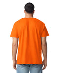 Gildan G300 Heavyweight Cotton T-Shirt - Orange - model back
