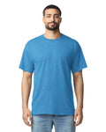 Gildan G300 Heavyweight Cotton T-Shirt - Sapphire - model front