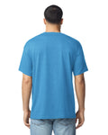 Gildan G300 Heavyweight Cotton T-Shirt - Sapphire - model back