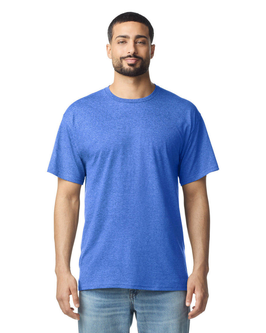 Gildan G300 Heavyweight Cotton T-Shirt - Royal - model front