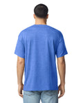 Gildan G300 Heavyweight Cotton T-Shirt - Royal - model back