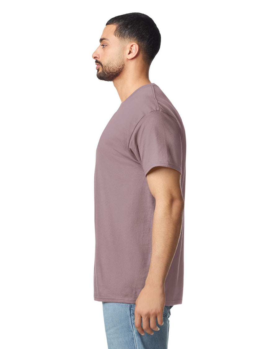 Gildan G300 Heavyweight Cotton T-Shirt - Paragon - model side
