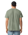 Gildan G300 Heavyweight Cotton T-Shirt - Sage - model back