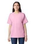 Gildan 3000B Youth Light Cotton T-Shirt - Light Pink - model front