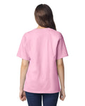 Gildan 3000B Youth Light Cotton T-Shirt - Light Pink - model back