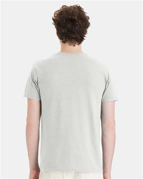Hanes 4980 Perfect-T T-Shirt - Ash - model back