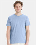 Hanes 4980 Perfect-T T-Shirt - Light Blue - model front