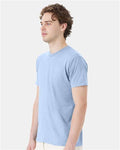 Hanes 4980 Perfect-T T-Shirt - Light Blue - model side