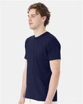 Hanes 4980 Perfect-T T-Shirt - Navy - model side