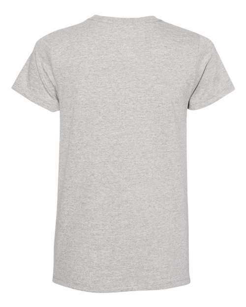 Hanes 5680 Women's Essential-T T-Shirt - Light Steel - back