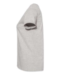 Hanes 5680 Women's Essential-T T-Shirt - Light Steel - side