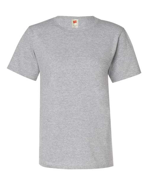 Hanes 5680 Women's Essential-T T-Shirt - Light Steel - front