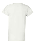Hanes 5680 Women's Essential-T T-Shirt - White - back