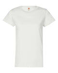 Hanes 5680 Women's Essential-T T-Shirt - White - front