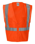 Kishigo 1085-1086 Unisex Ultra-Cool Mesh Vest with Pockets - Orange - front