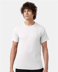 Champion T425 Unisex Classic T-Shirt - White - model front