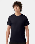 Champion T425 Unisex Classic T-Shirt - Navy - model front