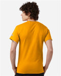 Champion T425 Unisex Classic T-Shirt - Gold - model back