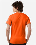 Champion T425 Unisex Classic T-Shirt - Orange - model back