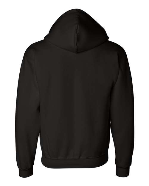 Champion S800 Powerblend Full-Zip Hooded Sweatshirt - Black - back