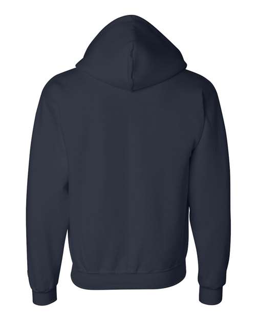 Champion S800 Powerblend Full-Zip Hooded Sweatshirt - Navy - back