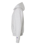 Champion S800 Powerblend Full-Zip Hooded Sweatshirt - Silver Grey - side
