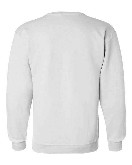 Champion S600 Powerblend Crewneck Sweatshirt - White - back